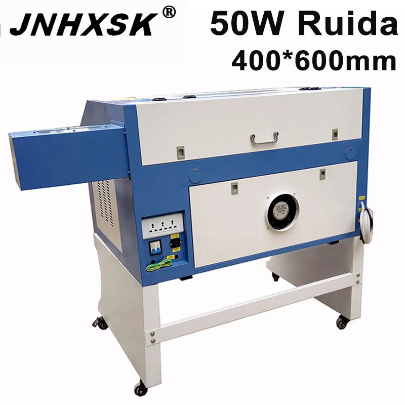Лазерный режущий станок с ЧПУ JNHXSK лазерный гравер 4060 Co2 резак 50 Вт/60 Вт/80 Вт/100 Вт