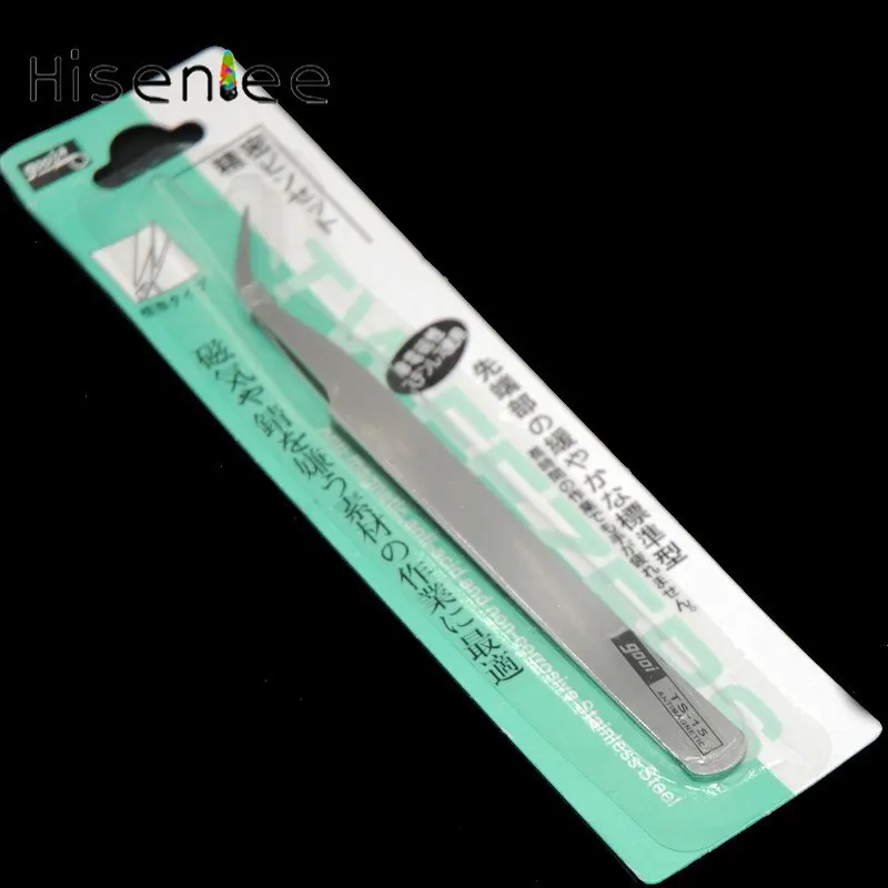 

1pcs Manicure Tools Stainless Steel Anti-static Tweezers Curved Straight Tip Rhinestone Picking Tool Nail Art Supplies