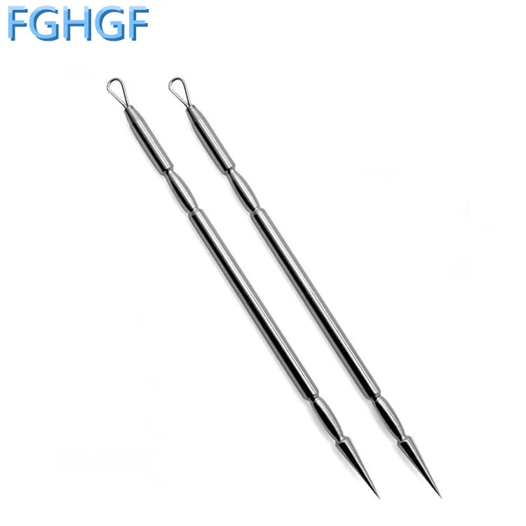 Горячая удаление угревой головки иглы Уход за лицом из нержавеющей стали комедоны угревая сыпь выталкиватель экстрактор для прыщей набор инструментов