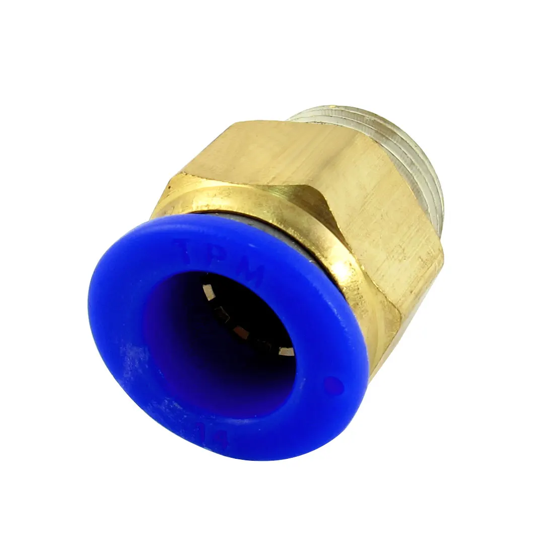 

UXCELL Air Compressor 1/2Pt Male Threaded To 14Mm Push In Tube Connect Pneumatic Quick Release Coupler Fitting Connector