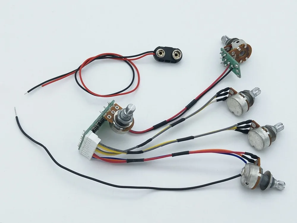 

New Electric Bass Line SE3 Band Equalizer and Treble Balance Control And Master Volume