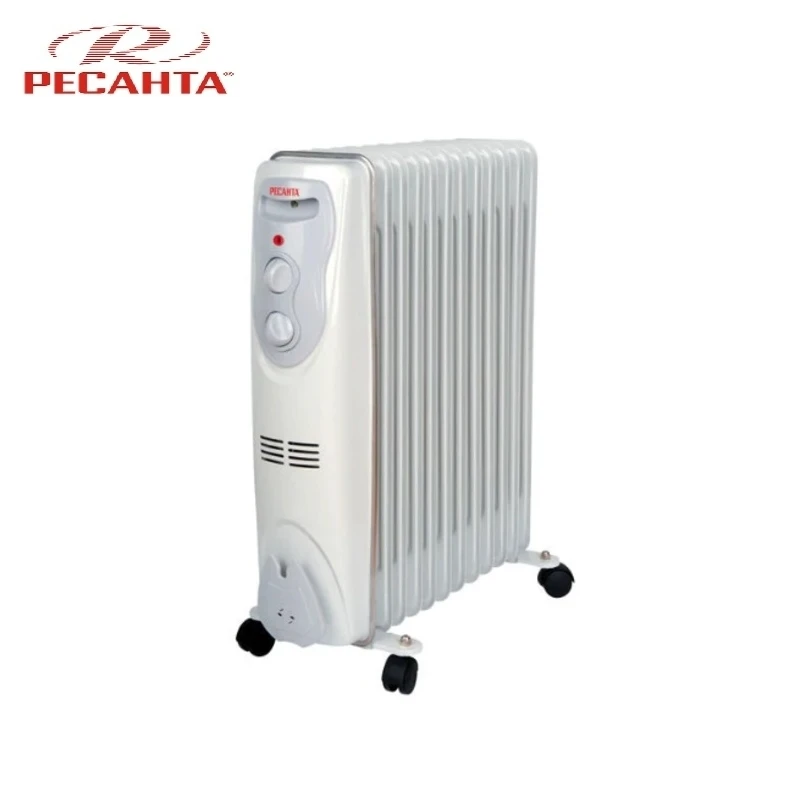 Oil radiator RESANTA OM-12N Air heating Oil heater Space heating Oil filled radiator Sectional radiator Oil radiator RESANTA OM-12N Air heating Oil heater Space heating Oil filled radiator Sectional radiator