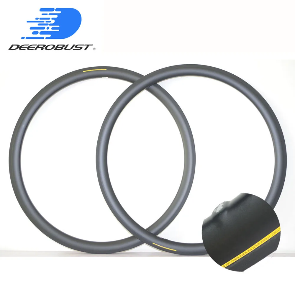 

Front Symmetric Rear Asymmetric 700c 38mm x 25mm Carbon Bicycle Rims Tubeless Clincher Road Bike Rim 16 18 20 21 24 28 32 holes