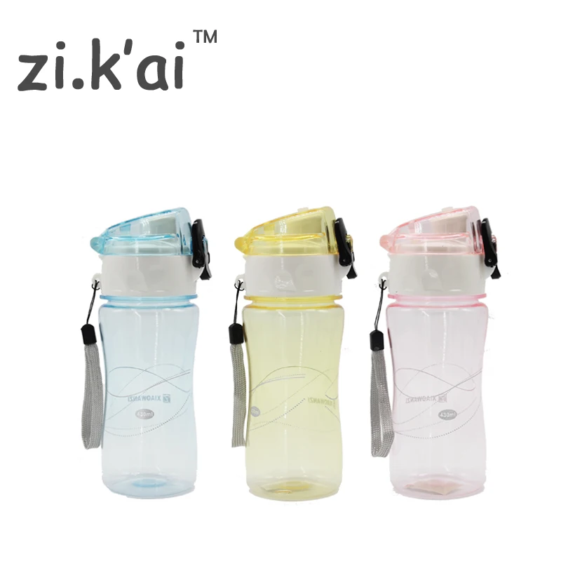 

ZIKAI smart Portable Water Bottle Plastic Unbreakable Bottle for Water Travel Outdoor Sports Accessories Drinkware SP-8