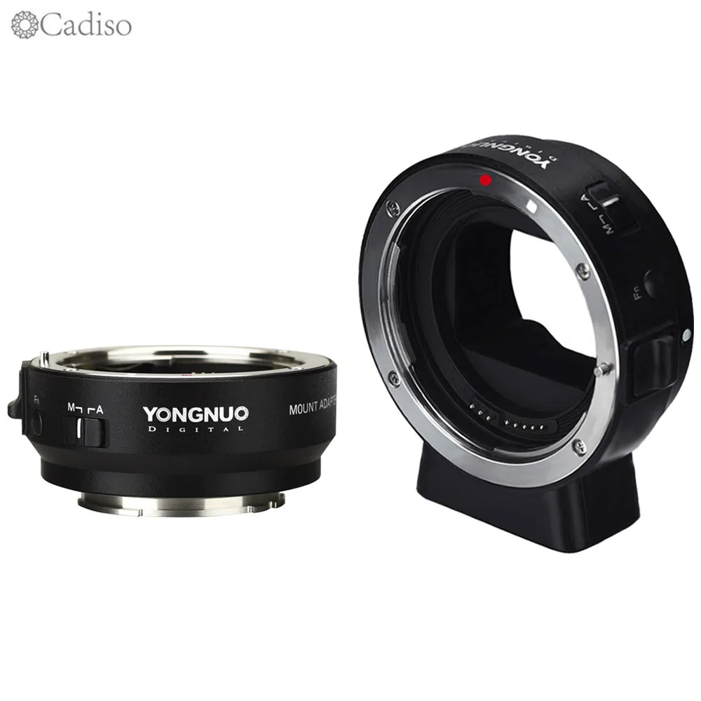 YONGNUO EF-E II адаптер с автофокусом кольцо-адаптер для объектива Canon EF EOS Объектив для sony NEX E-Mount A9 A7 A7RIII/II A7SII A6500