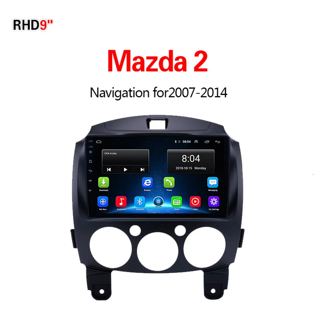 

Lionet GPS Navigation for Car Mazda 2 2007-2014 9Inch RM1001X