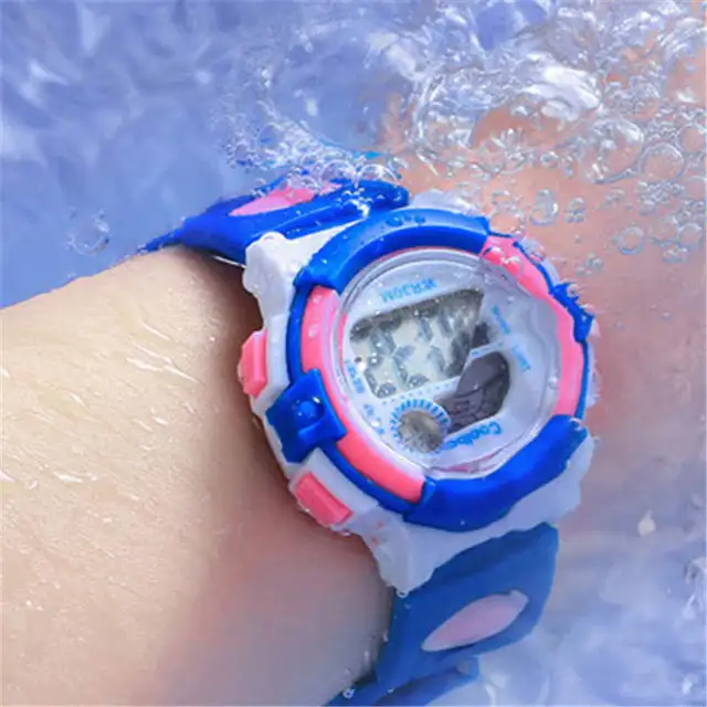 Waterproof Small Children's Watches Boys Girls Gift Digital Displa Electronic Cl Waterproof Small Children's Watches Boys Girls Gift Digital Displa Electronic Cl