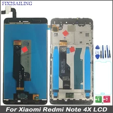 

Fix2sailing 100% Tested LCD Display For Xiaomi Redmi Note 4X Phone LCD Touch Screen Digitizer Assembly with Frame