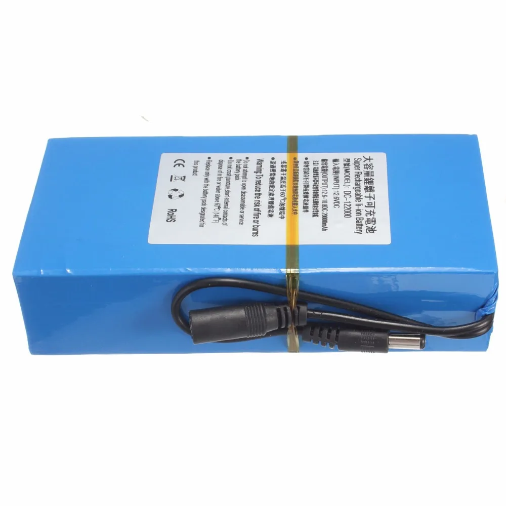 GTF 20000mAh Lithium Ion High Capacity Rechargeable Battery AC Power Charger With 4 kinds of Plugs Promotion battery charger rechargeable lithium batteries