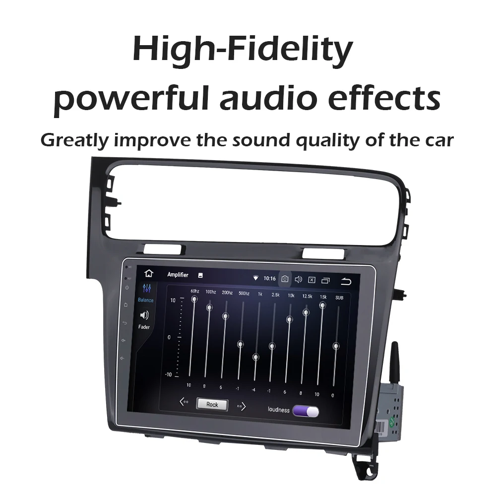 Top Android 9.0 radio car stereo multimedia for VW Golf 7 2013 2014 2015 2016 2017 with 10.2" Display Bluetooth GPS Navigator 2 Top Android 9.0 radio car stereo multimedia for VW Golf 7 2013 2014 2015 2016 2017 with 10.2" Display Bluetooth GPS Navigator 2