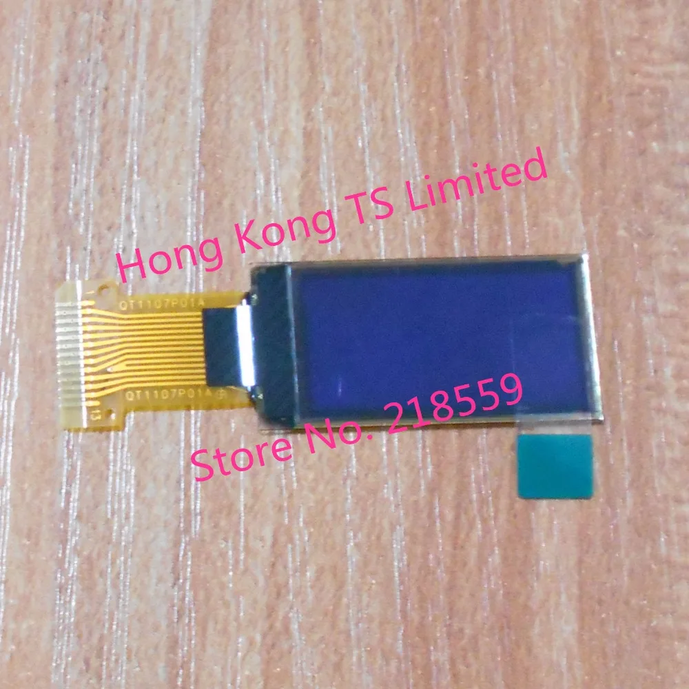 0,96 дюймовый белый OLED дисплей 13pin 64*128 OLED экран SH1107 QT1107P01A SPI/IIC