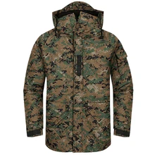 Стиль Up SouthPlay "зимняя водонепроницаемая Лыжная сноубордическая темно-хаки военная куртка