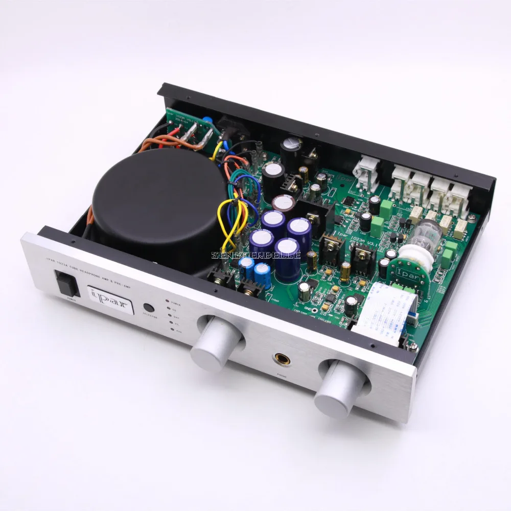 Finished 1023A Tube Headphone Amplifier &