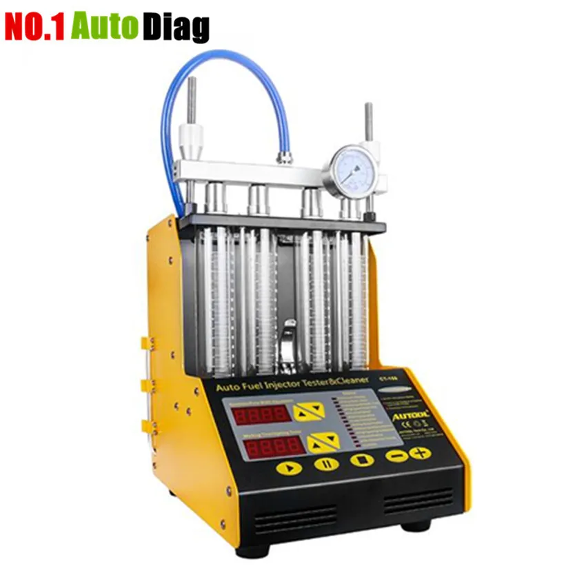 

In Stock! New Arrival AUTOOL CT150 Ultrasonic Auto FUEL Injector Cleaner Tester English Panel 220V/110V Upgrade Version of CT200