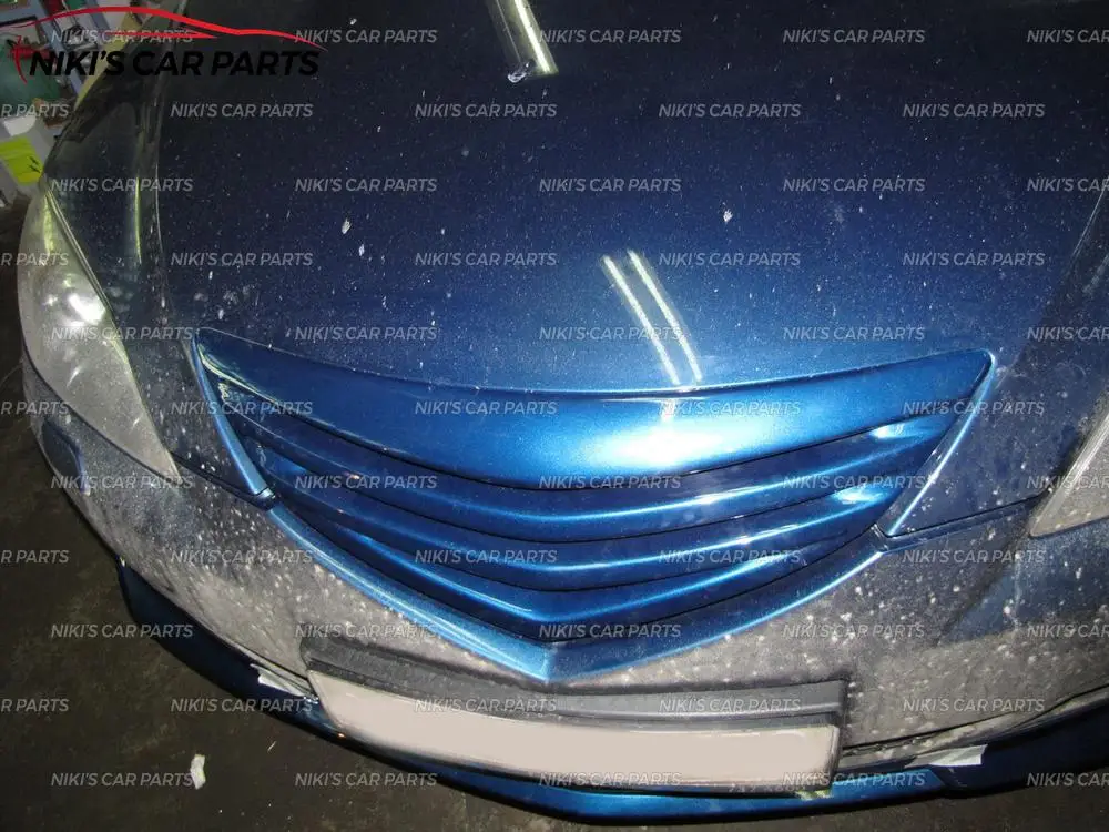 Чехол на решетку радиатора для Mazda 3 2003-2008 хэтчбек ABS пластиковый комплект кузова аэродинамическое украшение автомобиля Стайлинг тюнинг