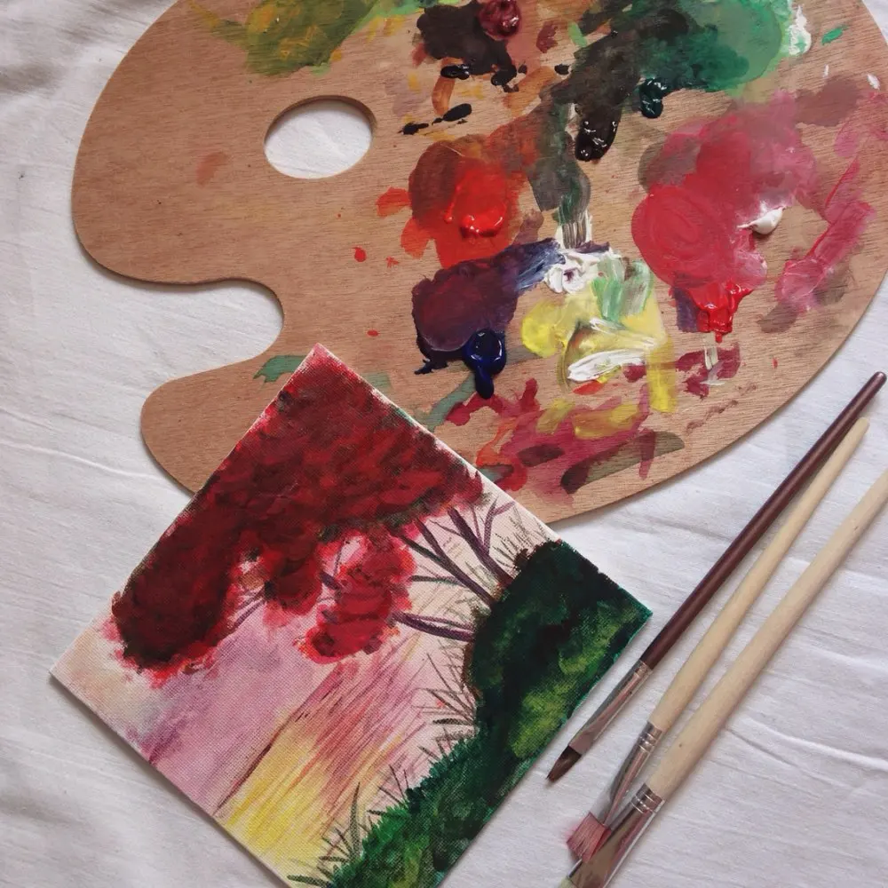 Можно ли гуашью рисовать на ткани вместо акриловой краски