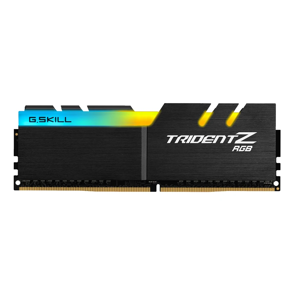 

G.SKILL TridentZ RGB Series RAMs DDR4 8GB Memory Rams 8GB 3000MHz 1.35V Single Channel Kit F4-3000C16S-8GTZR For DesktopComputer