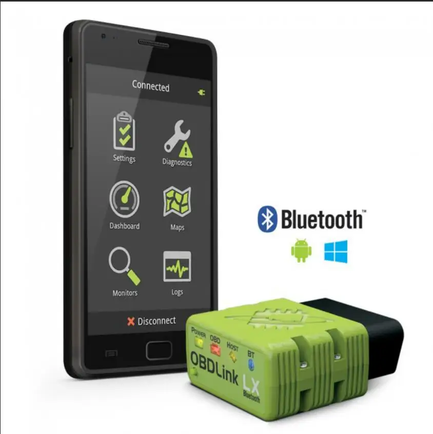 OBDLink LX Bluetooth OBD2 BIMMER кодирующий инструмент для автомобиля BMW и мотоцикла