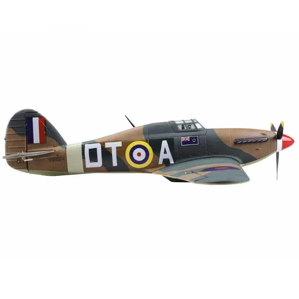Hurricane MK.1A 700 мм размах крыльев EPS Warbird Fighter RC самолет комплект|Радиоуправляемые