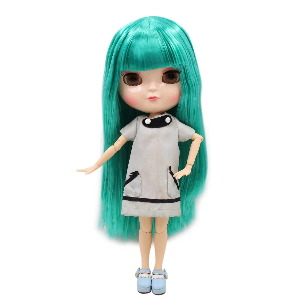 

ICY doll BL4427 Green hair NATURAL skin AZONE body 1/6 30cm