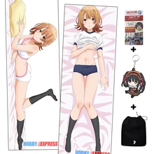 Хобби Экспресс Oregairu Ироха исшики Dakimakura японский отаку Waifu длинная подушка для объятий крышка ADP91055