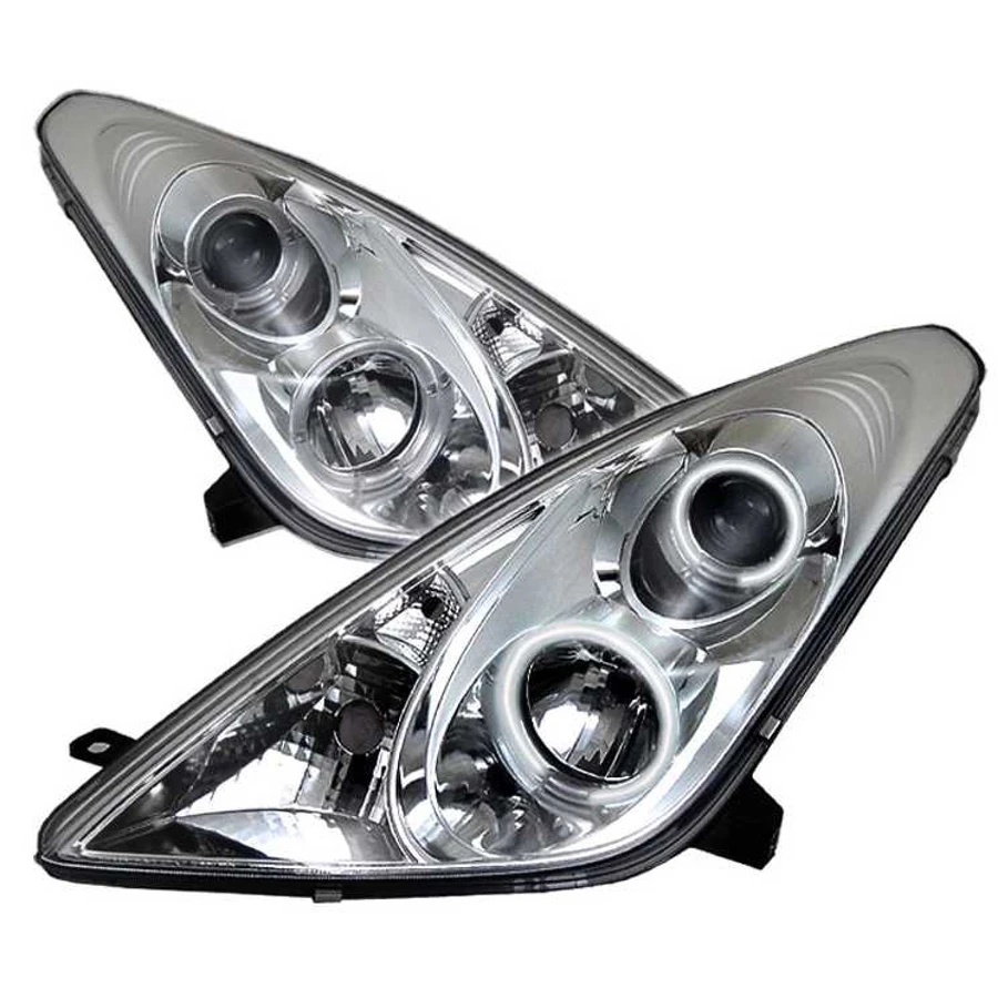 Комплект фар для TOYOTA CELICA 1999 2000 2001 2002 2003 2004 2005 2006 фары CHROME настройки светодио дный |