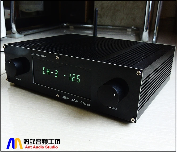 Hi end Bluetooth CS3310 дистанционный усилитель/стереоусилитель с дисплеем VFD 4 полосный