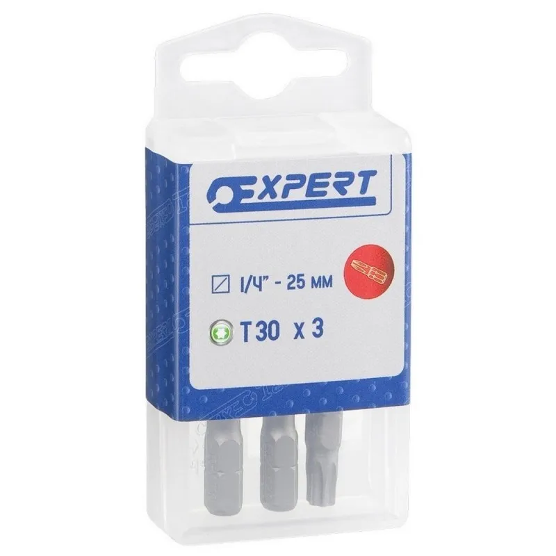 EXPERT E117779 Tip 1/4 &quotTorx T30 25 мм 3pzs|Сверла| |