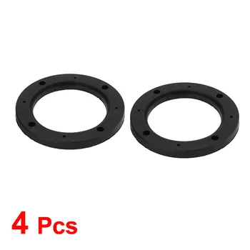 

UXCELL Plastic Car Auto 4" Inner Dia Speaker Spacers Mat 4Pcs Black