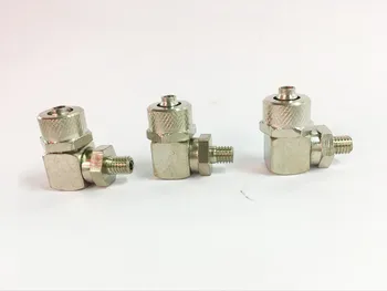 

Free shipping 10pcs/lot BSP Male Elbow Brass 6mm-m5" OD Coupler Connector Compression fitting JKL6m5