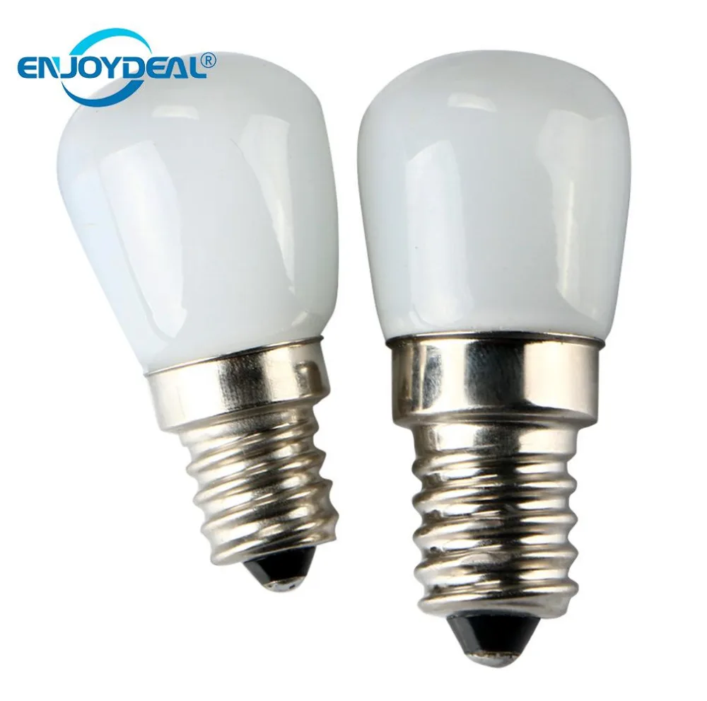

1PC metal E14 / E12 2W 2835 SMD Mini LED Spotlight Bulbs Refrigerator Fridge Freezer Lamp Light Bulb Light Appliance 110 / 220V