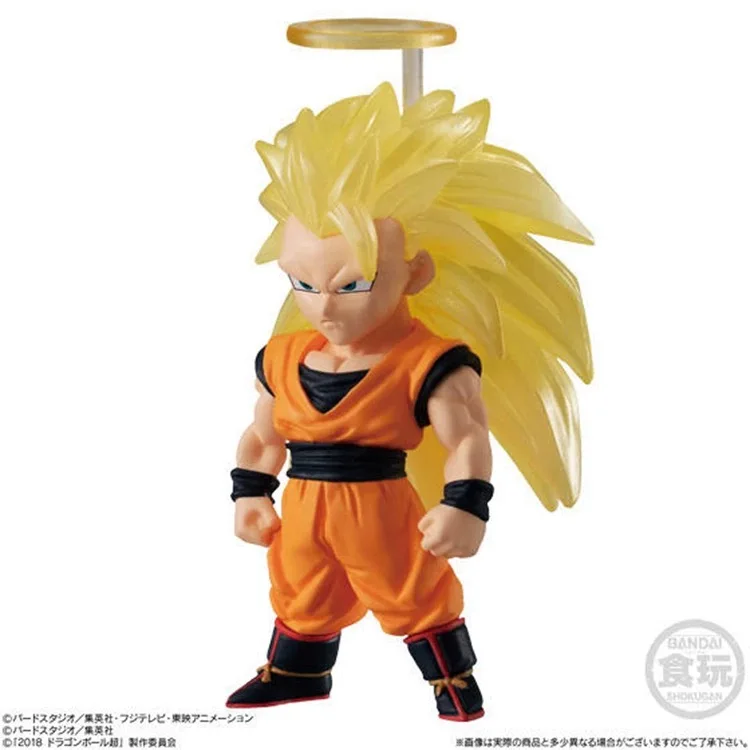 Dragon Ball Z DBZ реклама 10 Broly Goku Vegeta Majin Буу Гохан Фриза ПВХ игрушечные фигурки героев фигурные куклы - Цвет: Goku