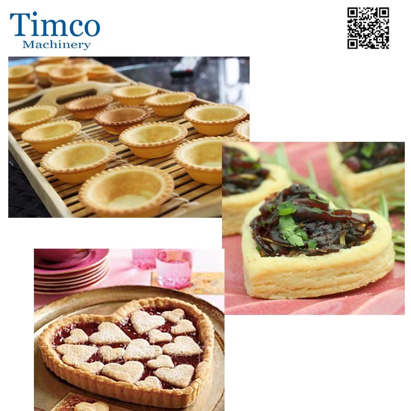 Tartlet Shell Forming Machine 30pcs Square Shape LED 220V 110V Ice Cream Egg Tart Baking Machine