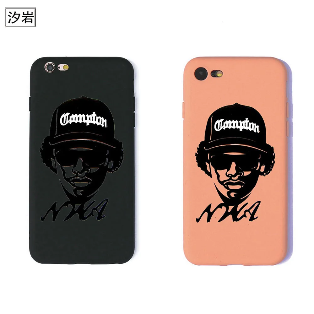 

Gangsta eazy e phone case High Quality best TPU silicon black pink cover for iPhone 5s 6 7 plus 5 5c se for apple iphone6 6s