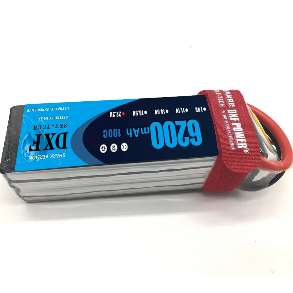 DXF RC автомобиль Lipo батарея 7,4 V 5200 mah 35C-70C Bateria Lipo Багги Truggy Traxxas 1/10 вертолет автомобиль Квадрокоптер самолет