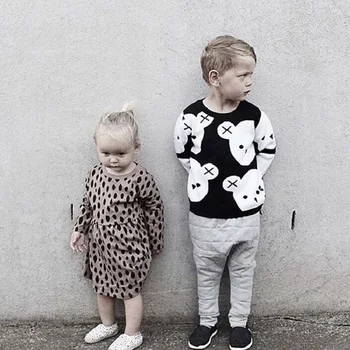 

Boy Sweaters Winter Boys Girls Clothing Knitted Children Sweater Kids Cothes Pullover Baby Boy Sweater for 1 2 3 4 5 6 years