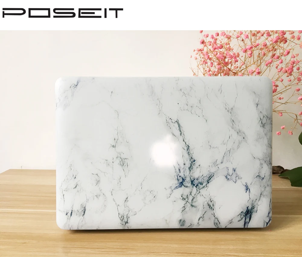 Plastic marble Hard Case Cover Laptop Shell Keyboard Cover Screen Film For font b Apple b