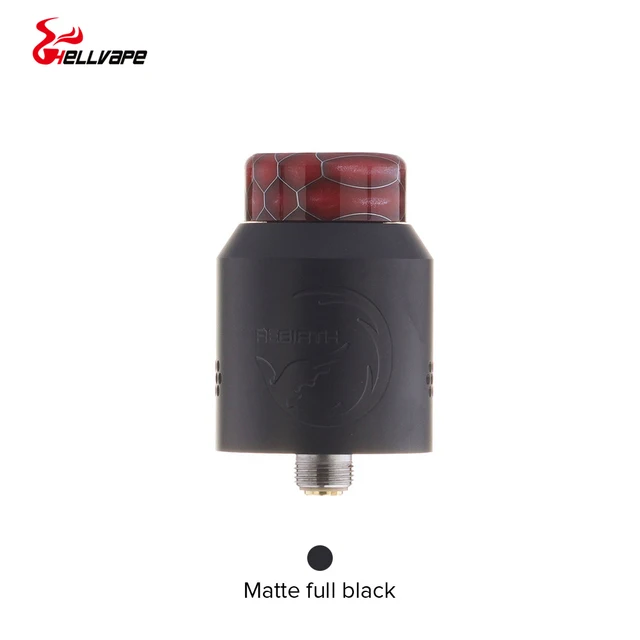 Original Hellvape Rebirth RDA Atomizer Vape Bottom Adjustable