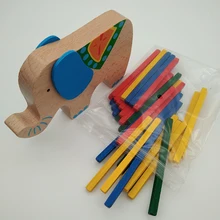 Wooden Blocks Children Toys Educational Elephant/Camel Blocks Wooden Toys Beech Wood Fun Game Blocks Gift For Kids Wooden Blocks Children Toys Educational Elephant/Camel Blocks Wooden Toys Beech Wood Fun Game Blocks Gift For Kids