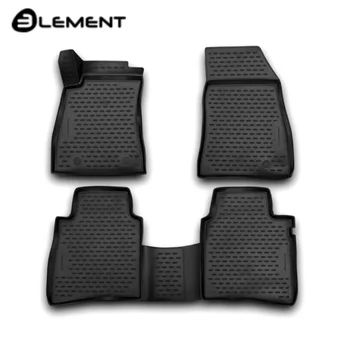

For Nissan Tiida II 2015-2018 3D floor mats into saloon 4 pcs/set Element NLC3656210K