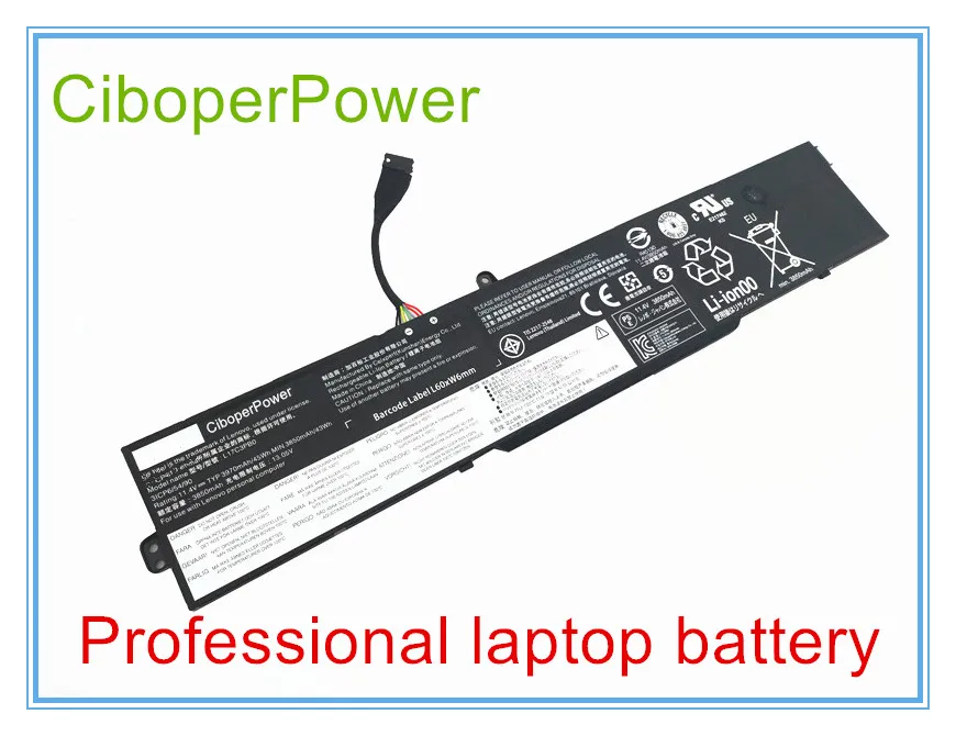 

Laptop batteries for L17M3PB0 L17C3PB0 3ICP6/54/90 L17L3PB0 11.4V 45Wh