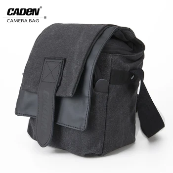 

Camera Shoulder Bag Mini SLR DSLR Camera Sling Bags Photo Video Pouch Digital Waterproof Canvas Soft Bag for Canon Nikon