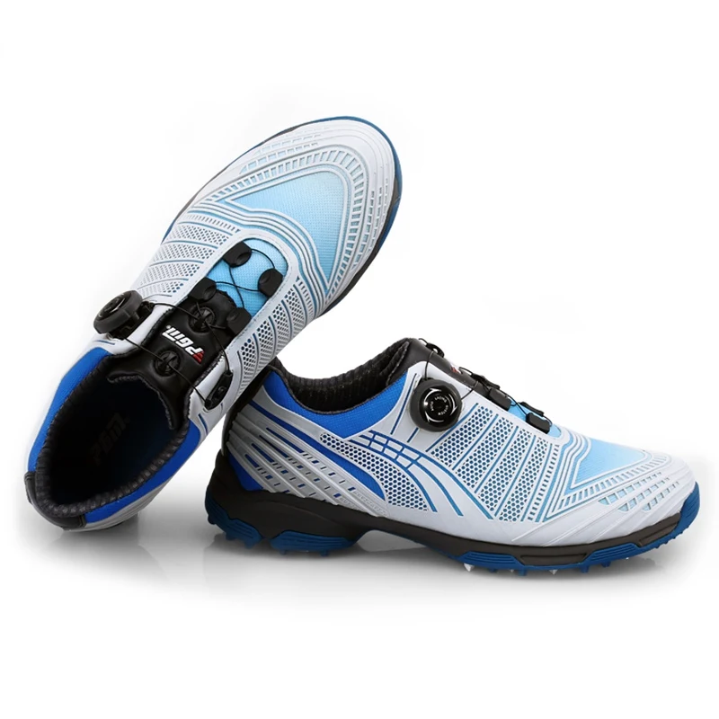 Pgm حذاء جولف أحذية رياضية رجالية الذكور حذاء جولف للماء المقابض مشبك رباط الحذاء تنفس المضادة للانزلاق الرجال التدريب رياضية