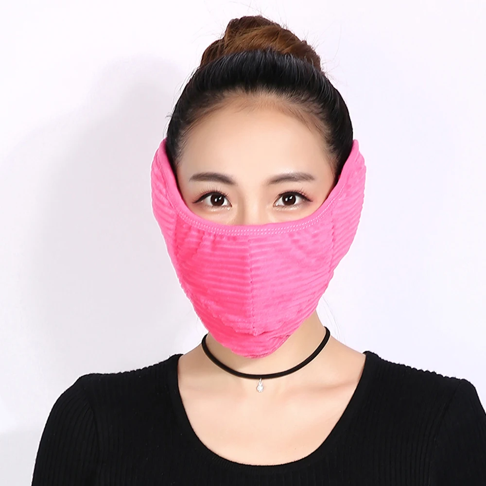 

Cotton Mouth Mask Anti Dust Mask Filter Anti Pollution Carbon kawaii Mask Nose Ear Protected Face Mask Unisex For Winter!