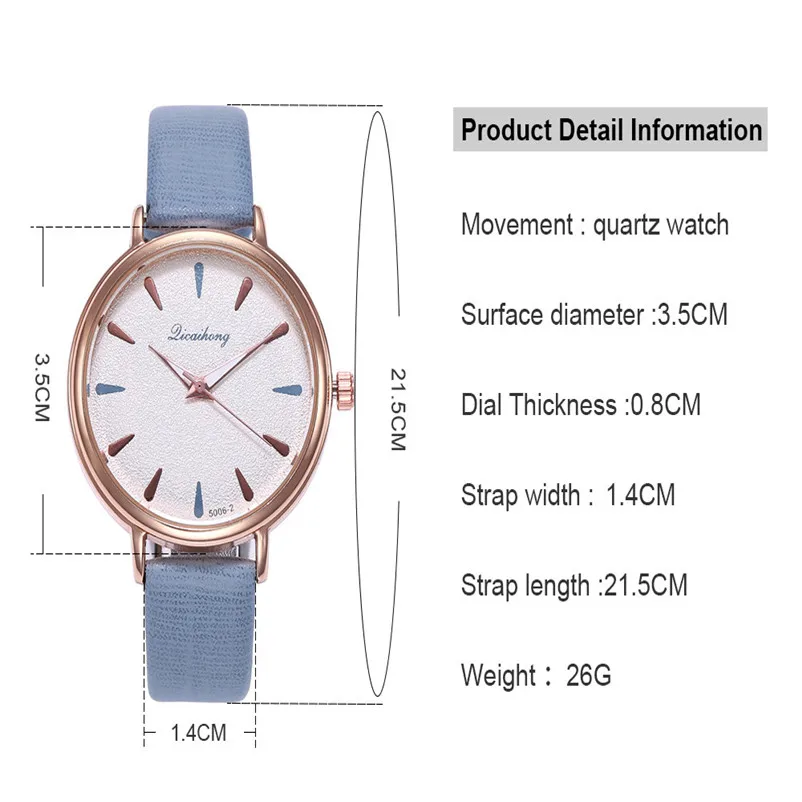 NEW Women's watches brand luxury fashion ladies watch Leather Band Analog Quartz Round Wrist Watch clock relogio feminino Y31 (4)