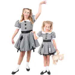 Разбитый Костюм Куклы для девочек-подростков, нарядное платье для Хэллоуина, женская одежда, косплей, RAGDOLL
