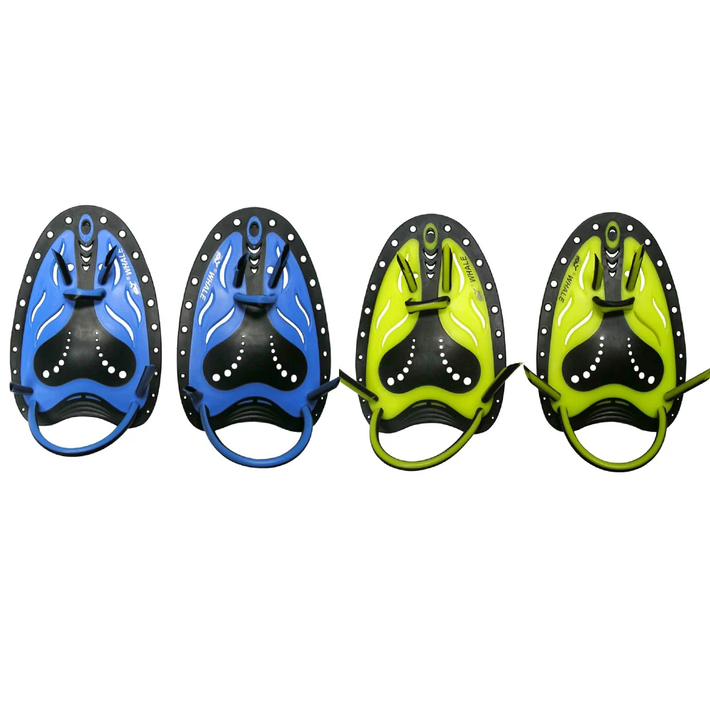 

Professional Swimming Paddles Training Adjustable Hand Webbed Gloves Flippers