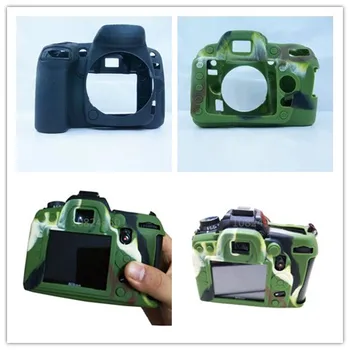 

New ! Soft Silicone Rubber Camera Protective Body Cover bag for Nikon D90 D3300 3200 3100 Camera Bag