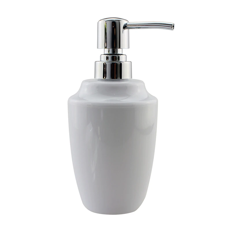 White Bathroom Soap Dispenser Bottle Best Liquid Soap Pump In large