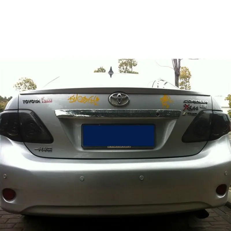 Спойлер для Toyota Corolla задний спойлер из АБС пластика 2006 2013|rear spoiler|spoiler for toyotacar rear wing